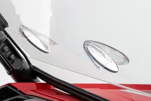 Honda Talon 1000X Vented Full Windshield - Rough Country - Scratch Resistant - '19-'22